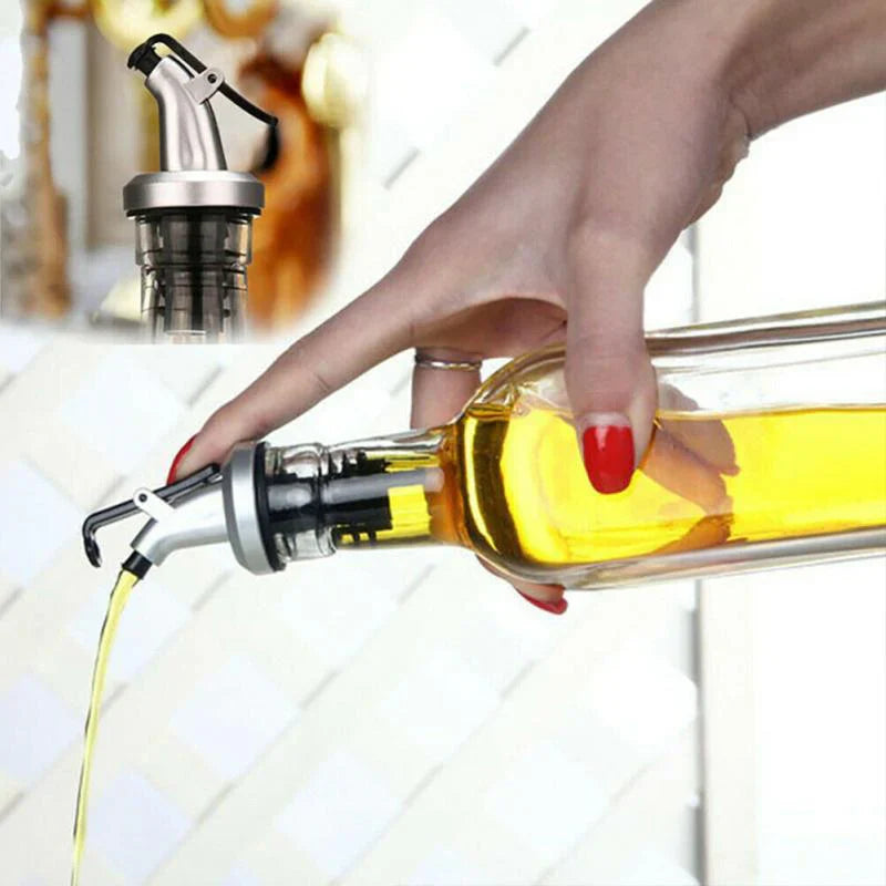 Oil Dispenser with Precision Pressure Nozzle (5 Pieces)
