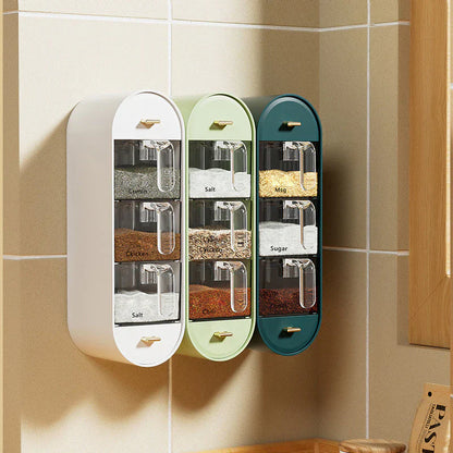 Wall - Mountable Spice Storage