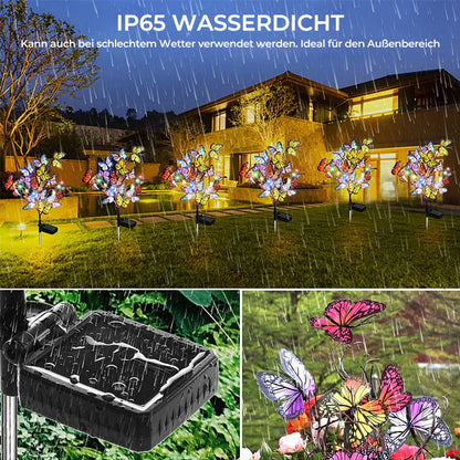 Solar - Powered Led Butterfly Lights for the Garden