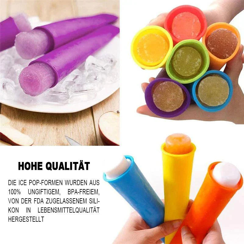 Reusable Silicone Ice Moulds in a Set
