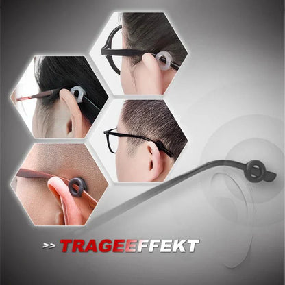 Comfortable Anti-Slip Pads for Glasses (5 Pieces)