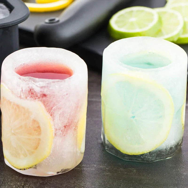 Cylindrical Ice Cube Mold for Even Cooling