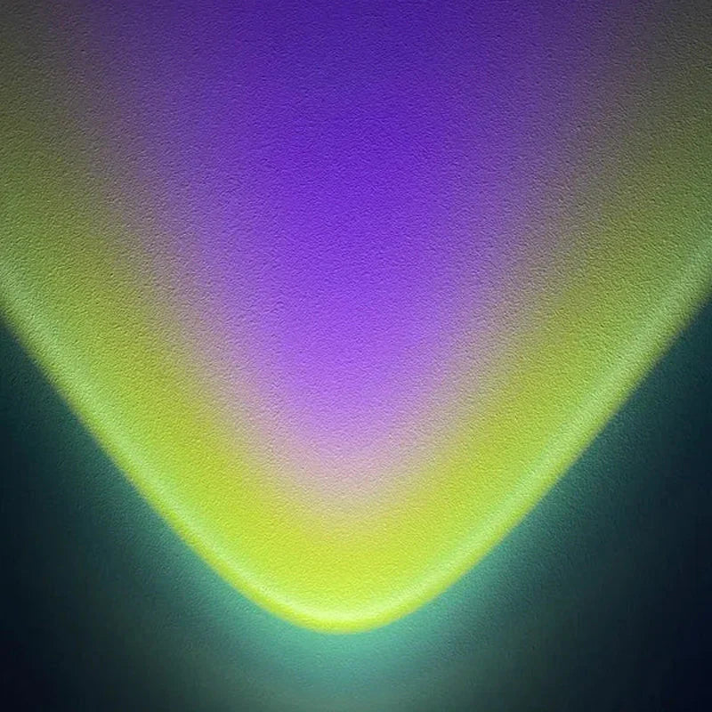 Under - Cabinet Light with Atmospheric Sunset Effect
