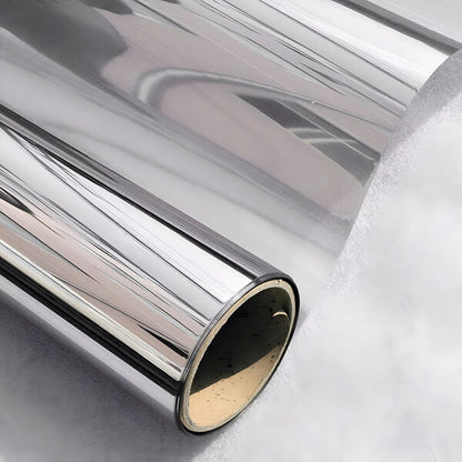 Mirror Glass Film Self - Adhesive (40 X 200 Cm)