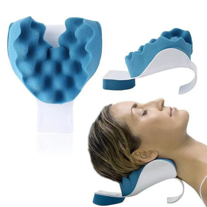 Comfortable Neck Support Pillow in Blue