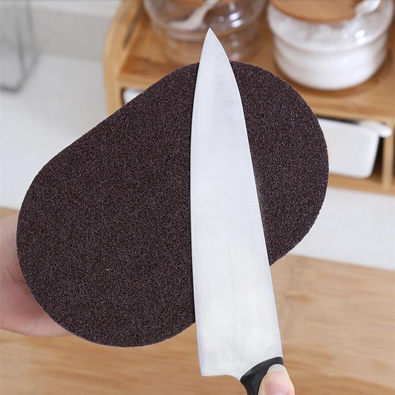 Cleaning sponge brush for stubborn dirt