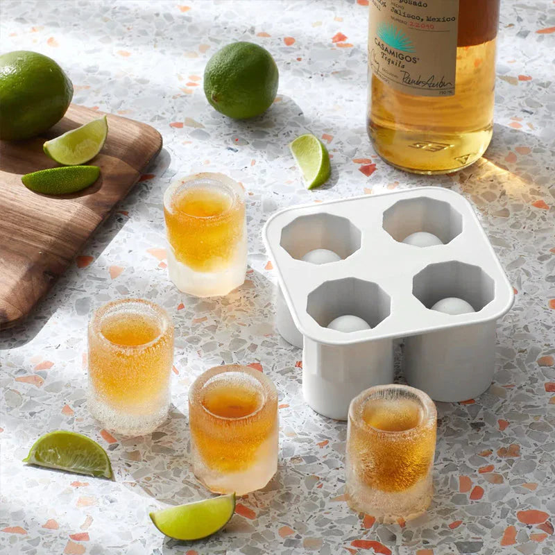 Cylindrical Ice Cube Mold for Even Cooling