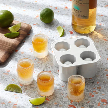 Cylindrical Ice Cube Mold for Even Cooling