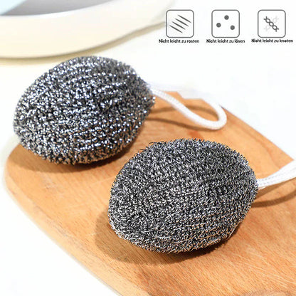 Robust Wire Dishwashing Sponge (6 Pieces)