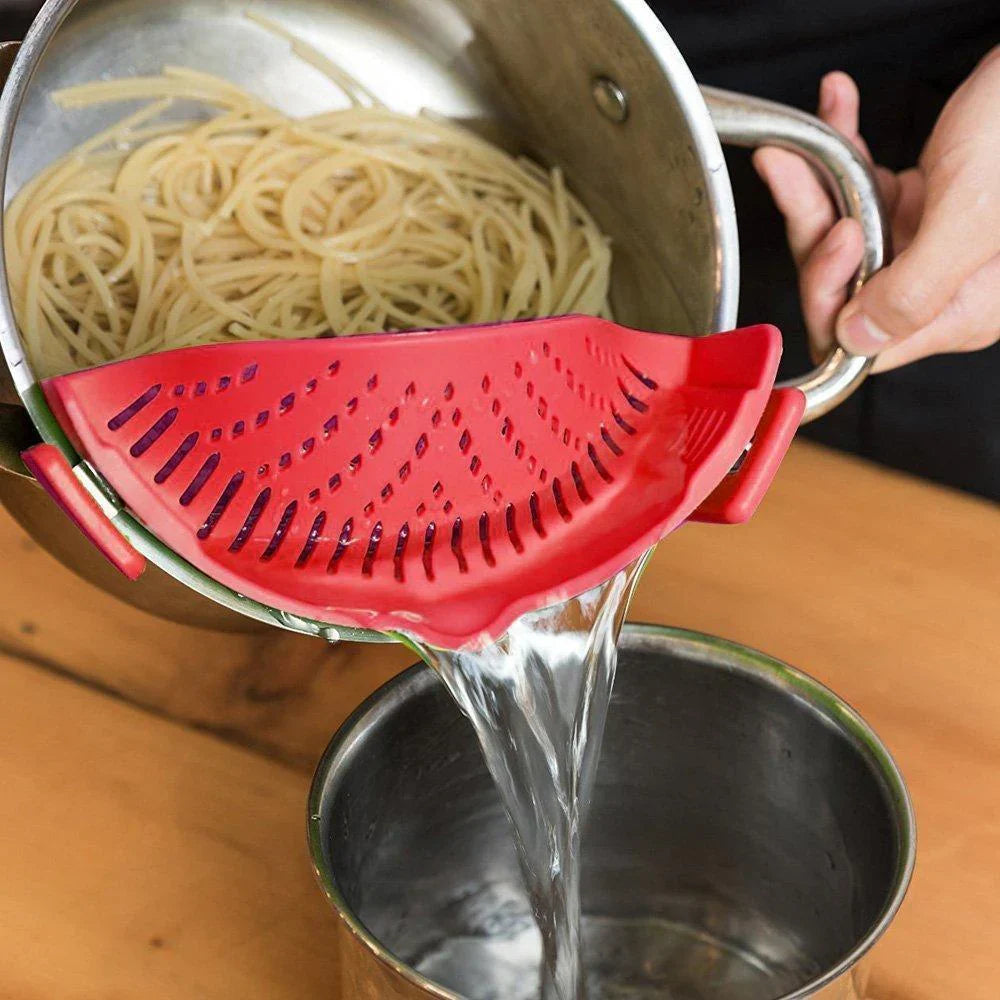 Universal Sieve Attachment for Pots & Pans