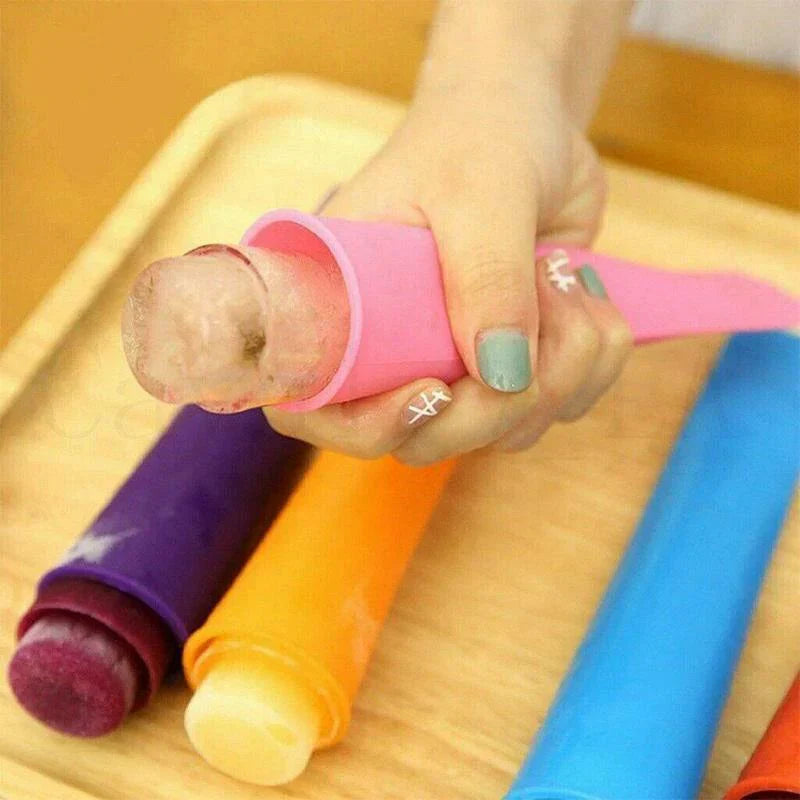 Reusable Silicone Ice Moulds in a Set