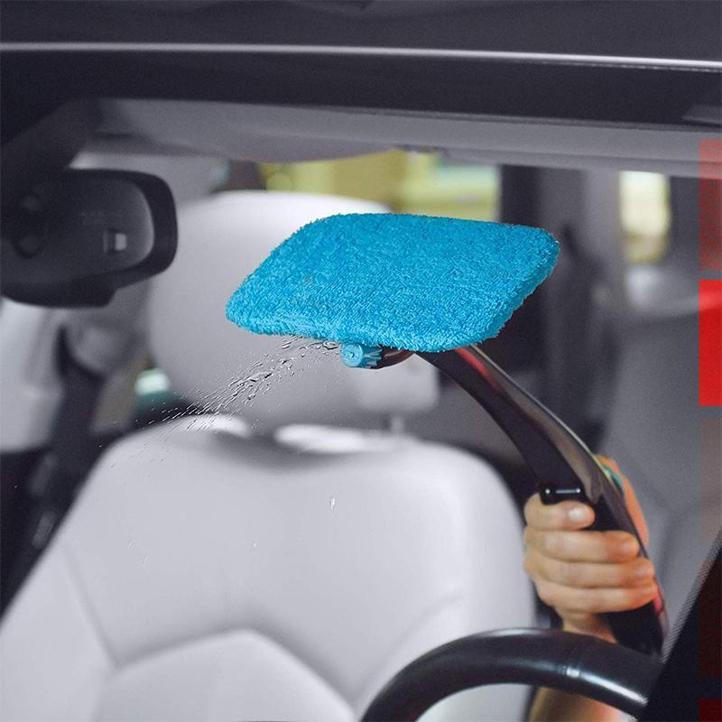 Windscreen Cleaner with Washable Microfibre Cloth