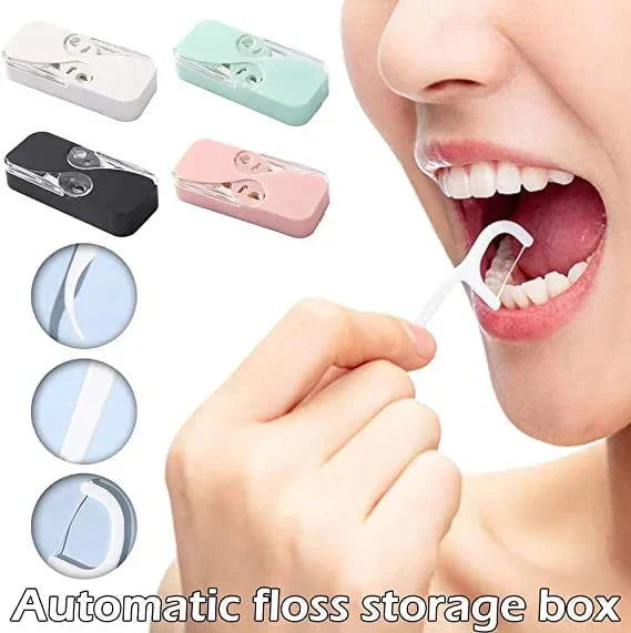 Practical Dental Floss Dispenser for on the Go