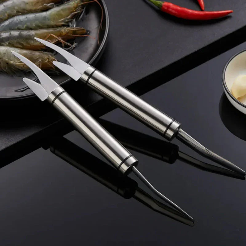 5 - In-1 Knife for Prawn and Fish Preparation