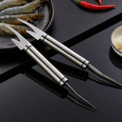 5 - In-1 Knife for Prawn and Fish Preparation
