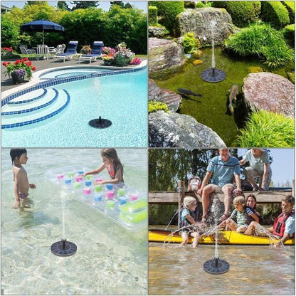 Solar - Powered Water Fountain