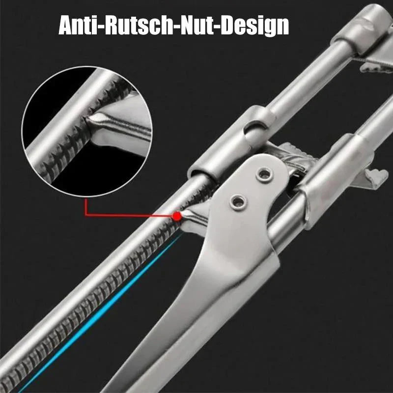 Adjustable Stainless Steel Can Opener for Different Sizes