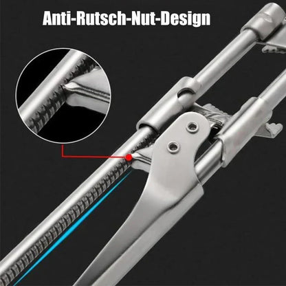 Adjustable Stainless Steel Can Opener for Different Sizes