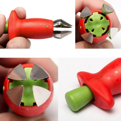 Precise Strawberry Corer Made From Stainless Steel