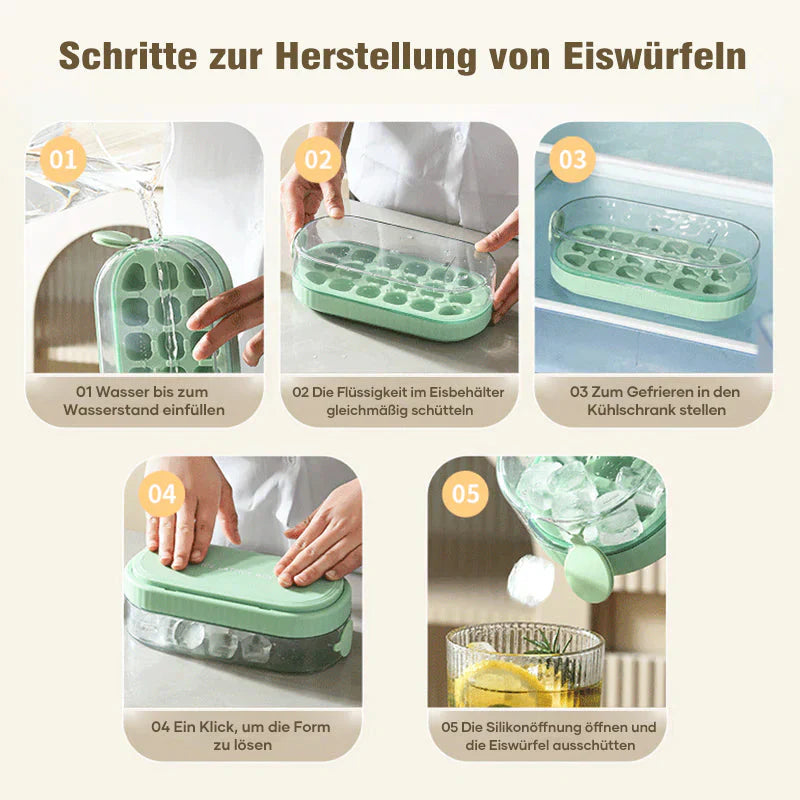 Silicone Ice cube mold for Perfect Cubes
