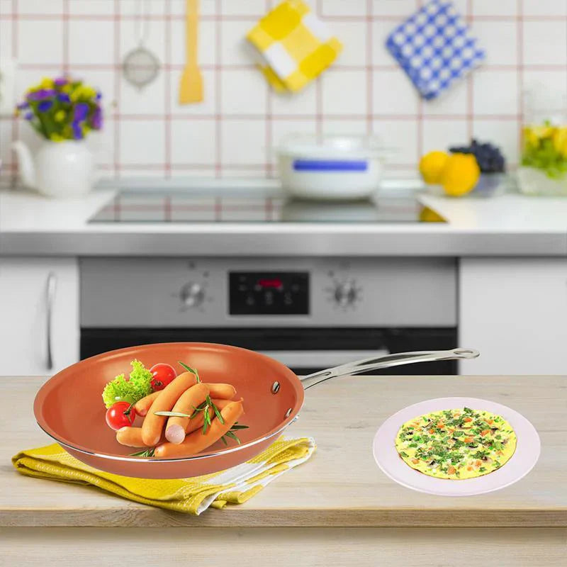 Coated Round Pan with Non - Stick Effect
