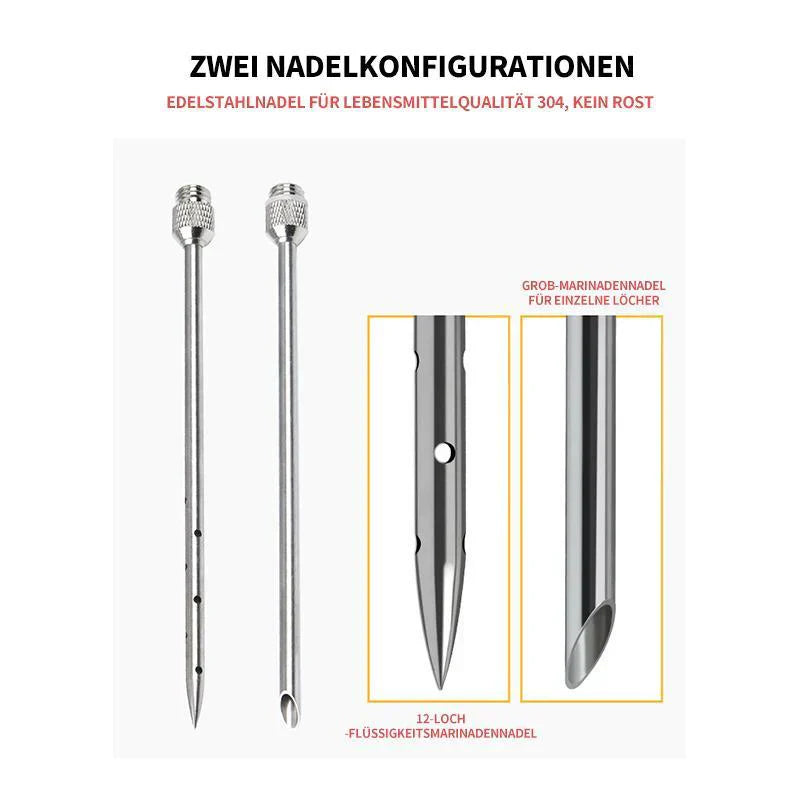 Stainless Steel Spice Syringe for Marinating