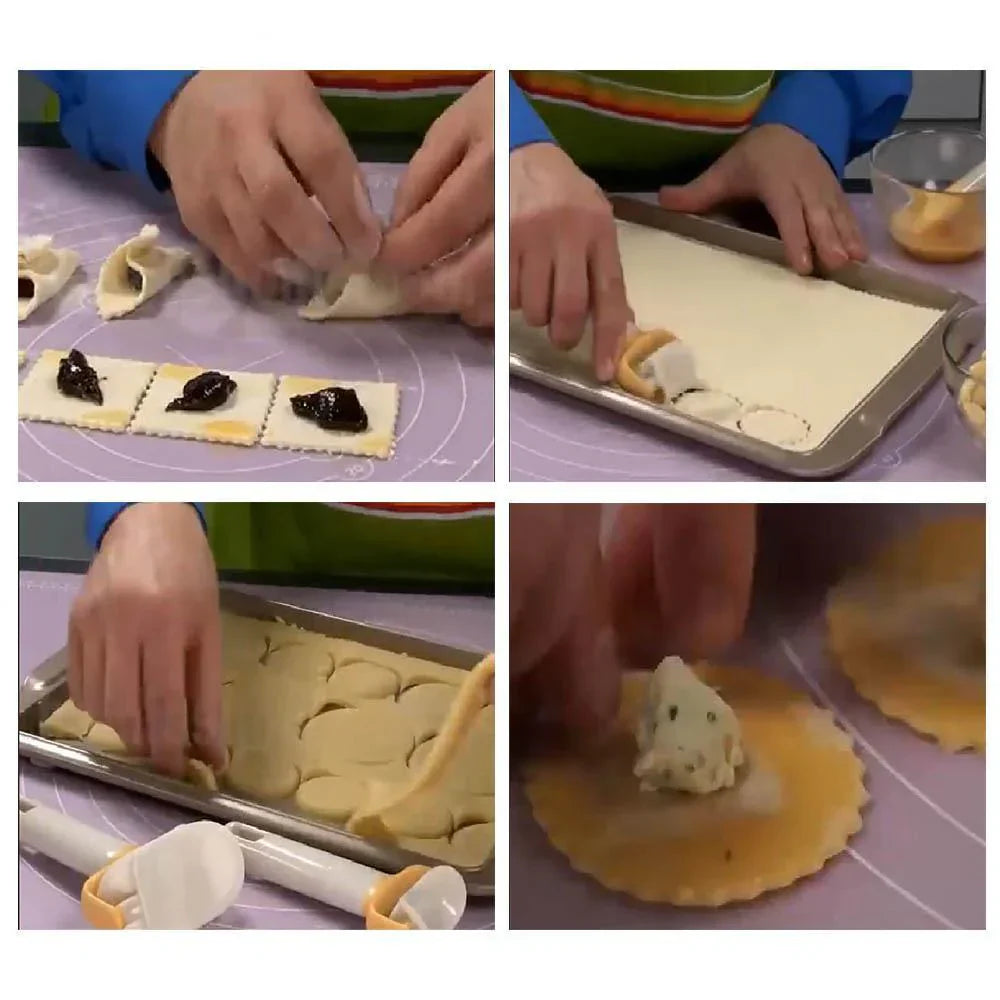 Creative Cookie Cutter Set for Biscuits & Decorations (3 Pieces)