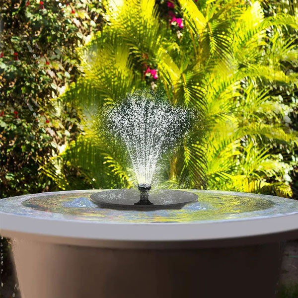 Solar - Powered Water Fountain