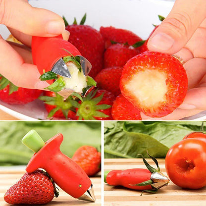 Precise Strawberry Corer Made From Stainless Steel