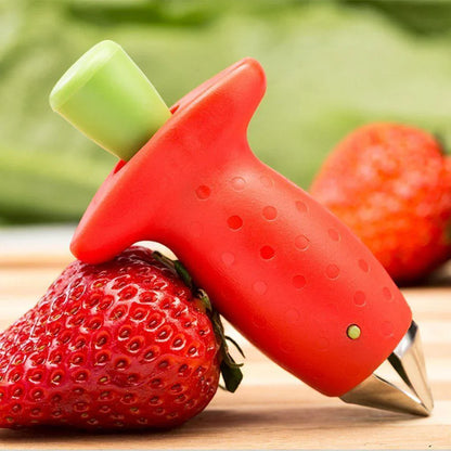 Precise Strawberry Corer Made From Stainless Steel
