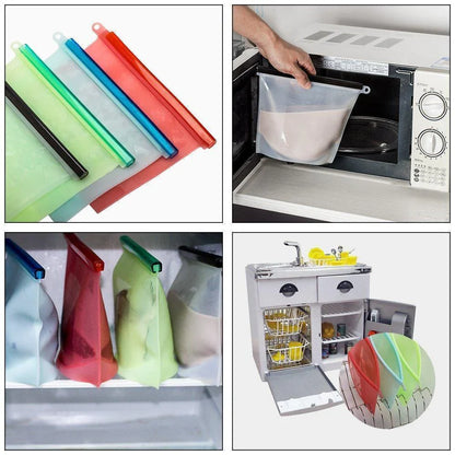 Durable Silicone Food Storage Bag