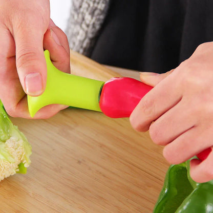 Set of 2 Capsicum Corers for Quick Coring