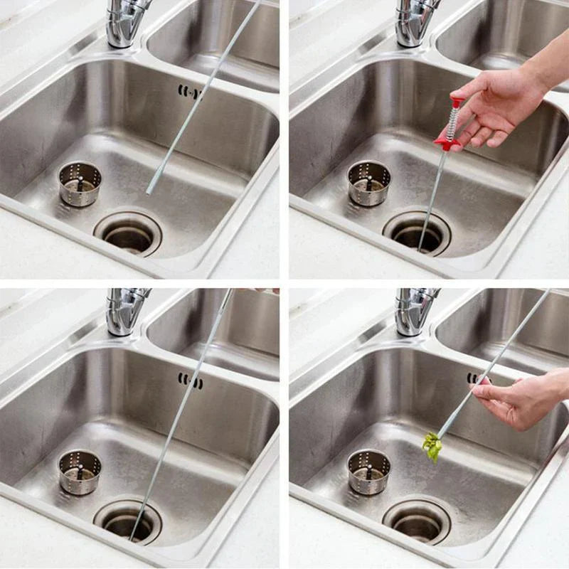 Long Cleaning Hook for Drain and Sink