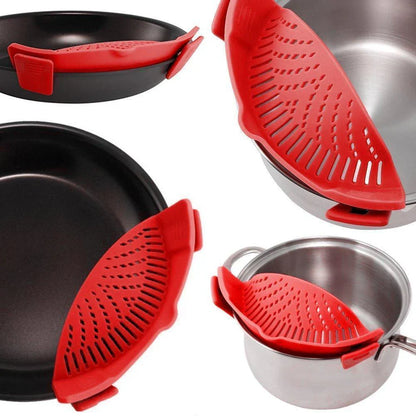 Universal Sieve Attachment for Pots & Pans