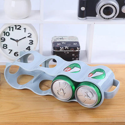 Stackable Beverage Holder for Fridge
