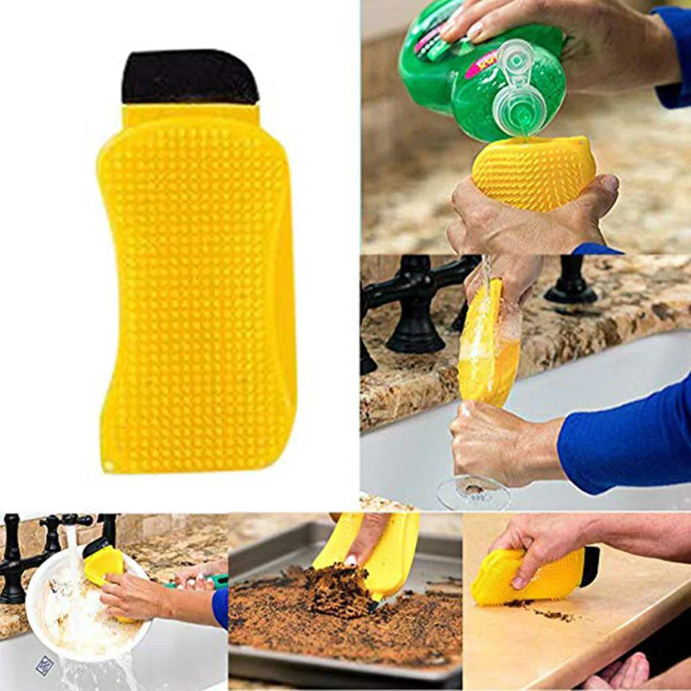 Silicone Cleaning Brush for Any Surface