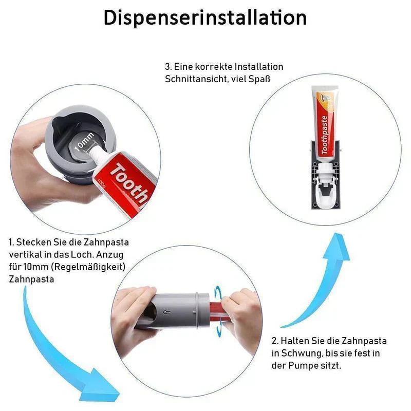 2 - In-1 Disinfectant Toothbrush Holder