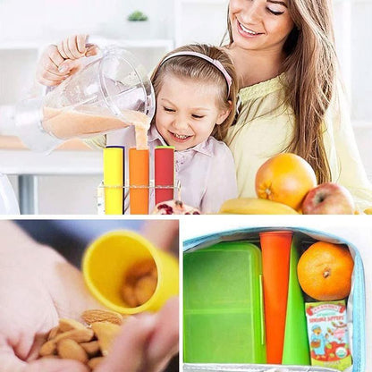 Reusable Silicone Ice Moulds in a Set