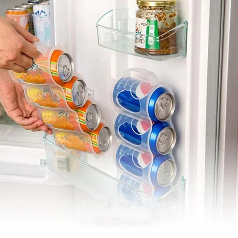 Stackable Beverage Holder for Fridge