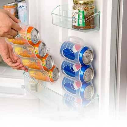 Stackable Beverage Holder for Fridge