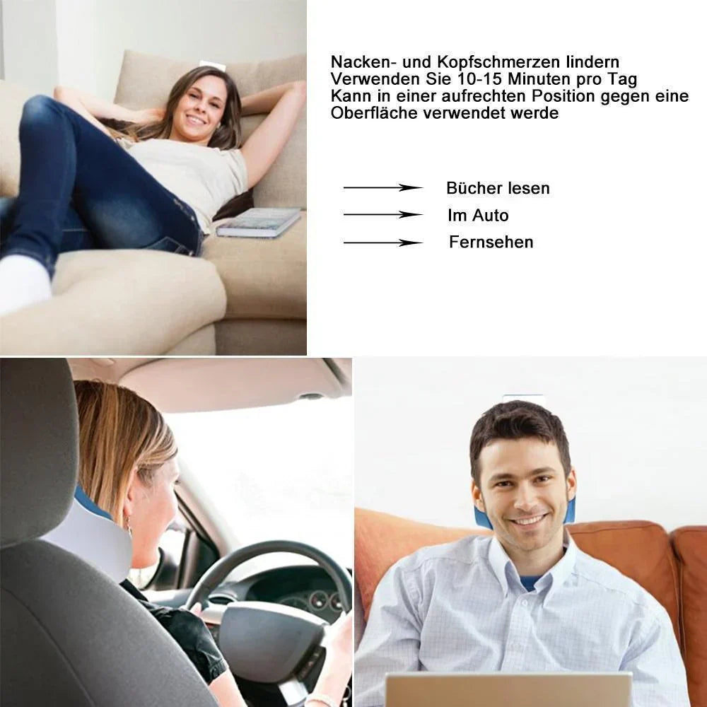 Comfortable Neck Support Pillow in Blue