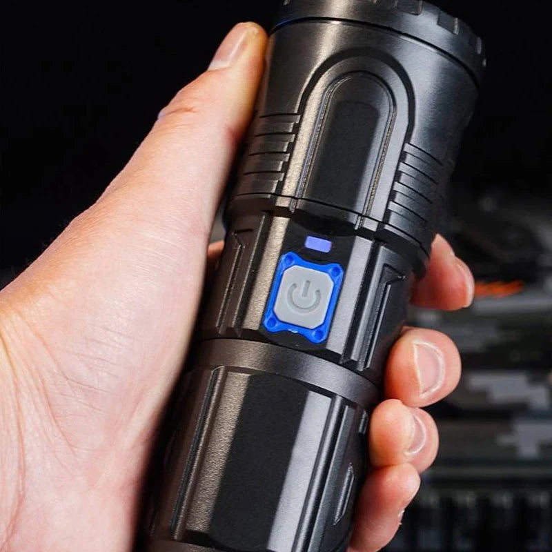 Compact Led Torch with Zoom Function