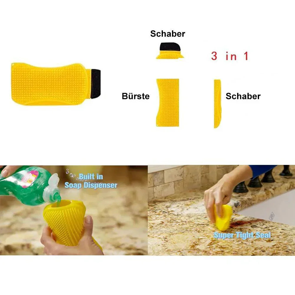 Silicone Cleaning Brush for Any Surface