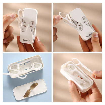 Practical Dental Floss Dispenser for on the Go