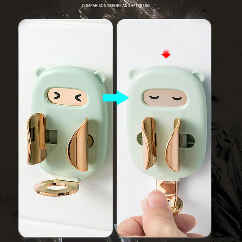 Wall - Mounted Holder for Electric Toothbrushes