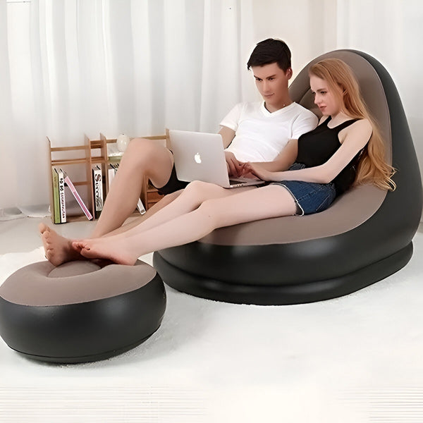 Comfort Air Chair with Footrest