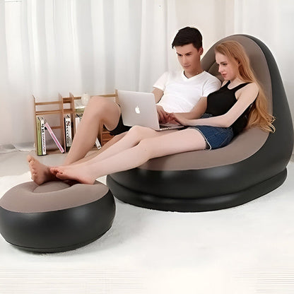 Comfort Air Chair with Footrest