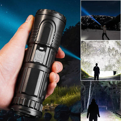 Compact Led Torch with Zoom Function