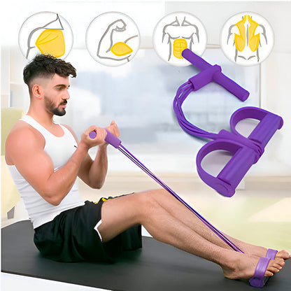 Elastic Training Rope for Effective Muscle Training