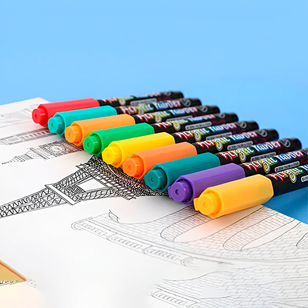 Acrylic Pencil Set (12 Colours)